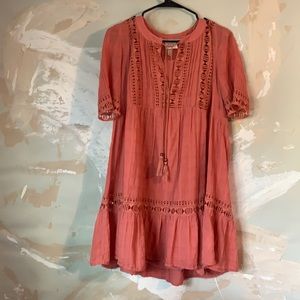 Salmon Orange dress by Knox Rose size Medium